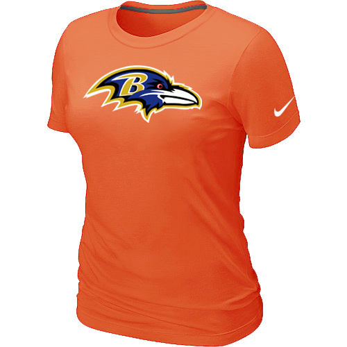 Nike Baltimore Ravens Women's Legend Logo Dri-FIT NFL T-Shirt - Orange